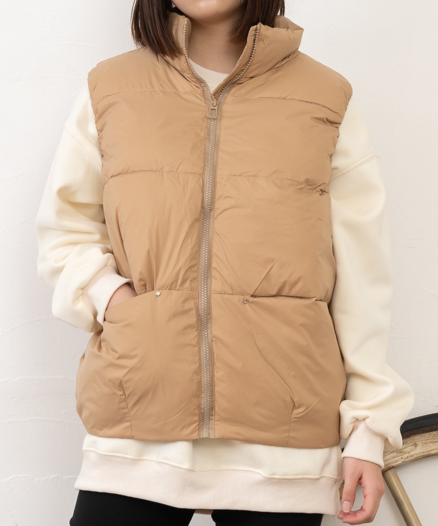 Primazel Padded down vest in 3 colors