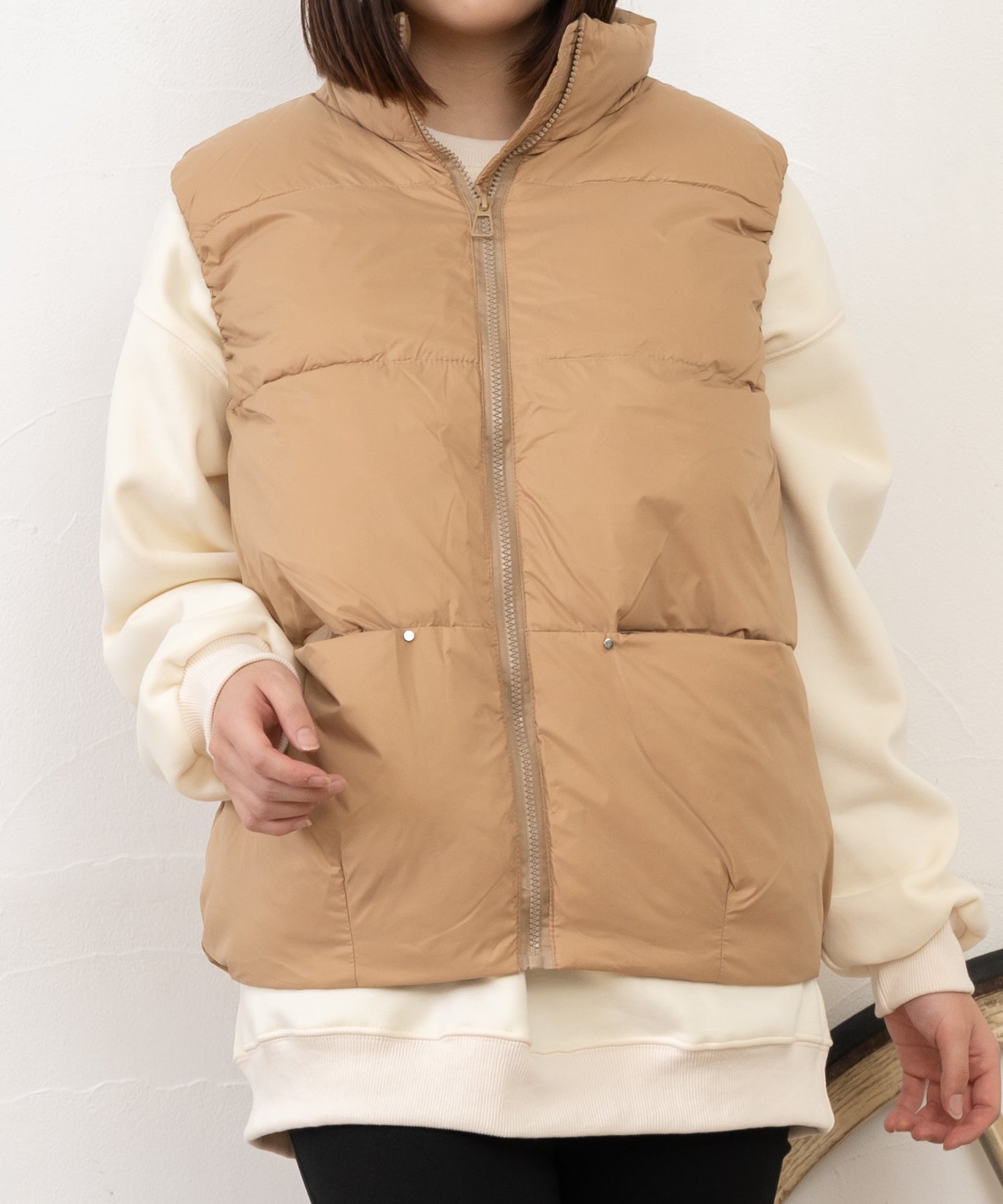 Primazel Padded down vest in 3 colors