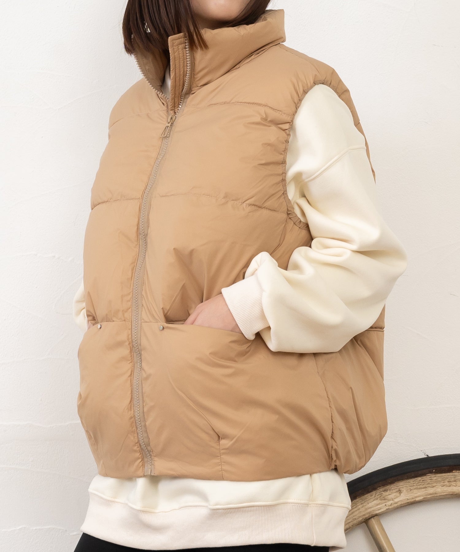 Primazel Padded down vest in 3 colors