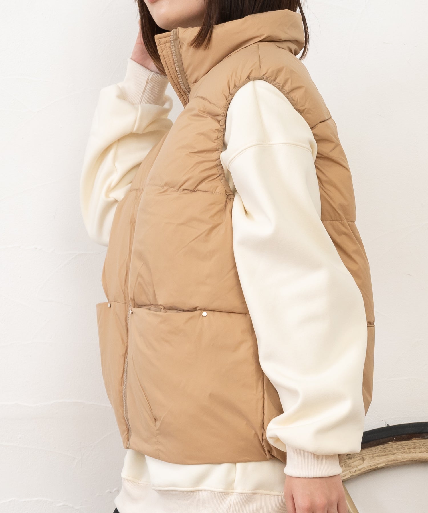 Primazel Padded down vest in 3 colors