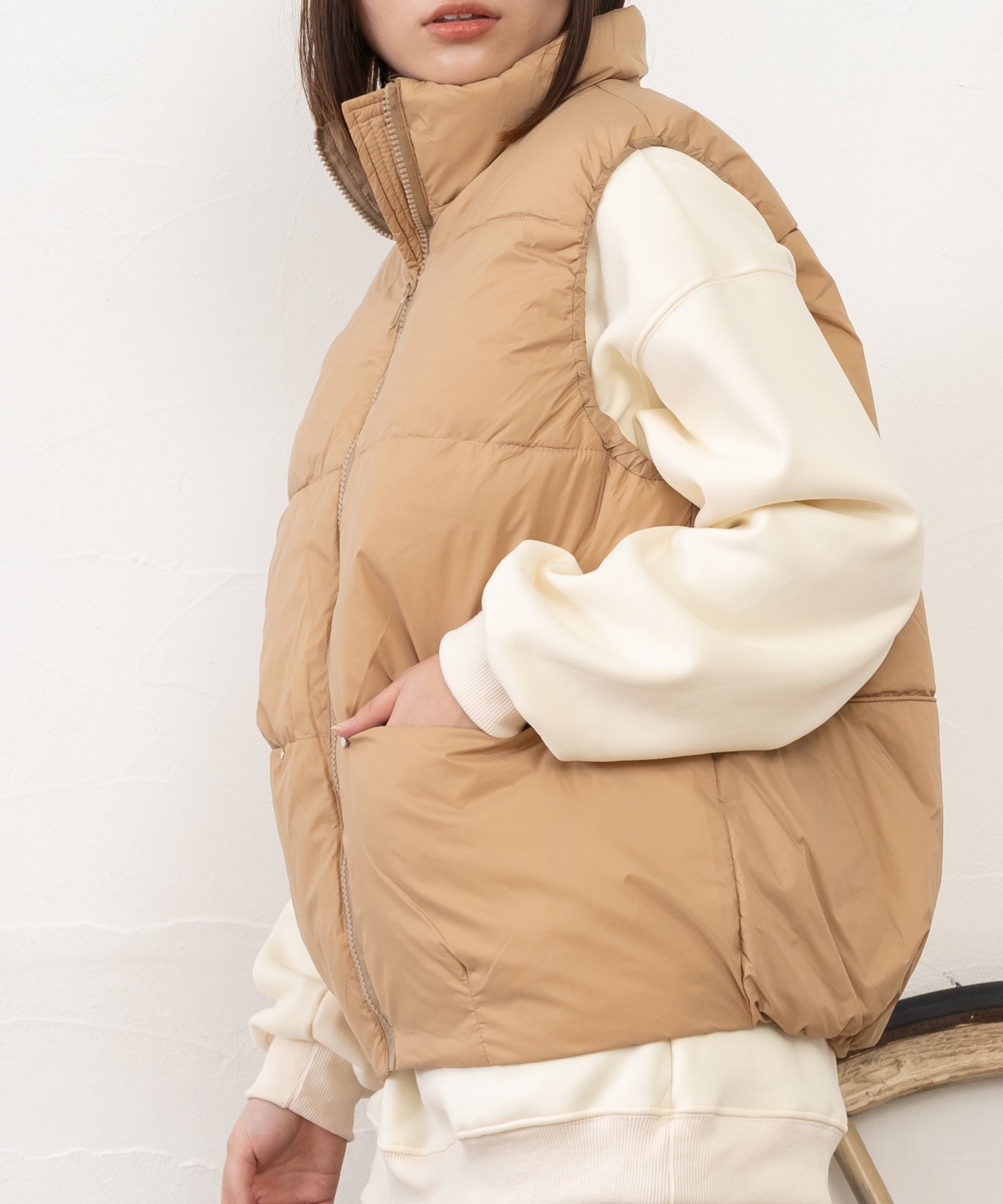 Primazel Padded down vest in 3 colors