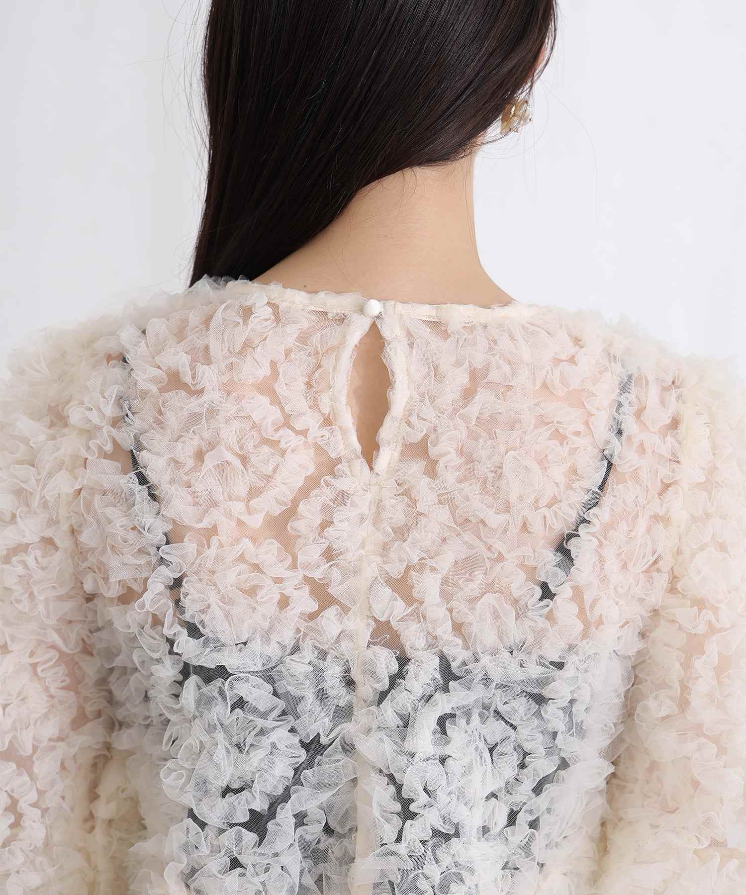 プールヴー PourVous ペタルテクスチャー2点セットパーティードレスフォーマルお呼ばれ&ロング丈ワイドオールインワン結婚式二次会同窓会成人式オケージョンドレス フォーマル ワンピース パーティードレス （ベージュ×ブラック） ベージュ×ブラック