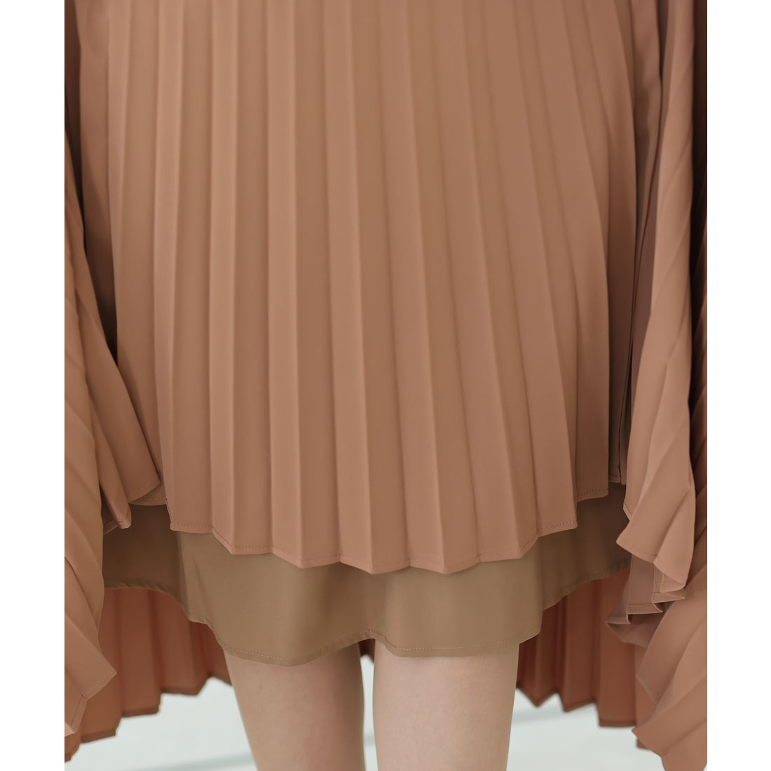 PourVous Mid-length &amp; Sleeved Formal Puff Sleeve Large Size Wedding Party Dress One Piece Dress for 20s, 30s, 40s