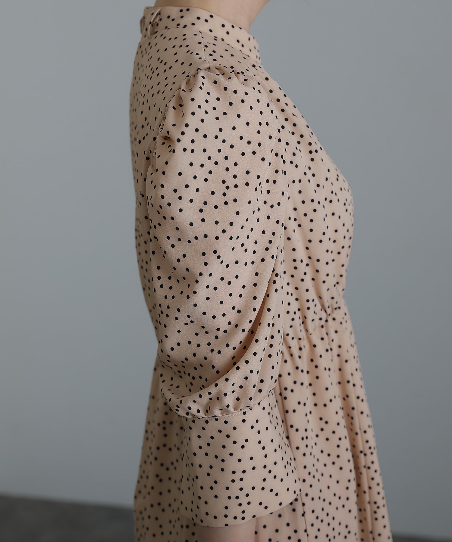 プールヴー PourVous 結婚式パーティードレスレトロ袖あり&ミモレ丈お呼ばれフォーマル ワンピース 20代 30代 40代 （グリーン） グリーン