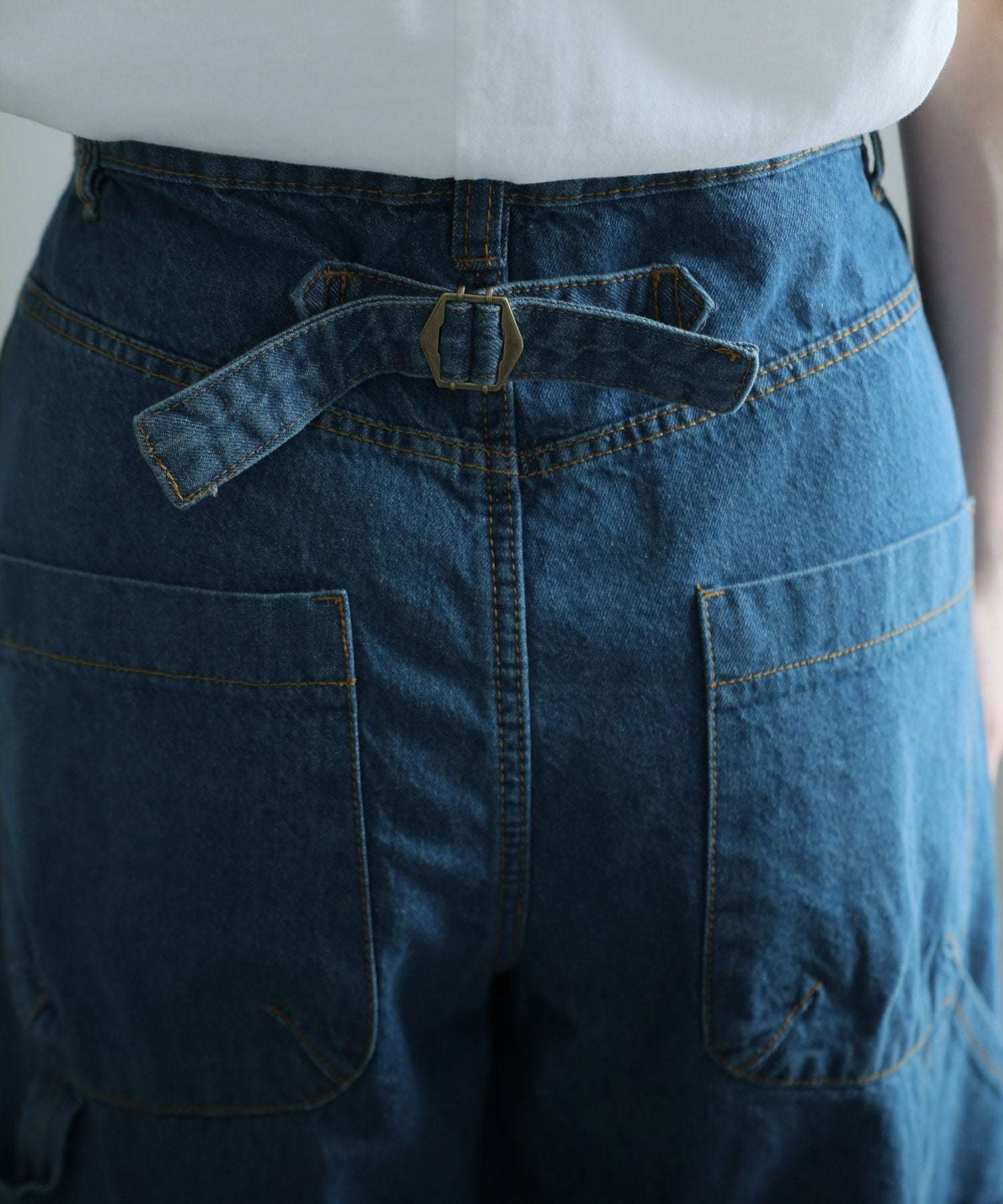 プールヴー PourVous ボーイッシュペインターパンツ