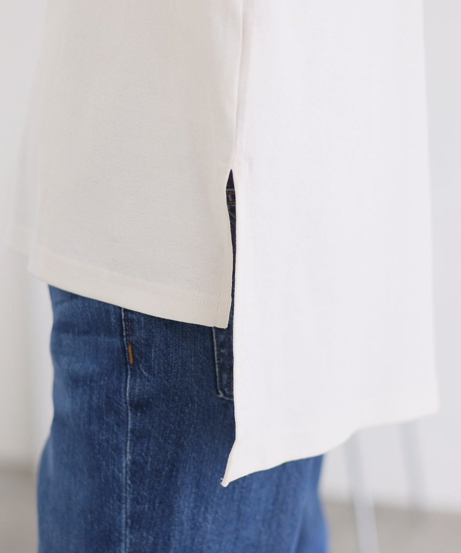 プールヴー PourVous ショルダーオープン半袖Tシャツ （カーキ） カーキ