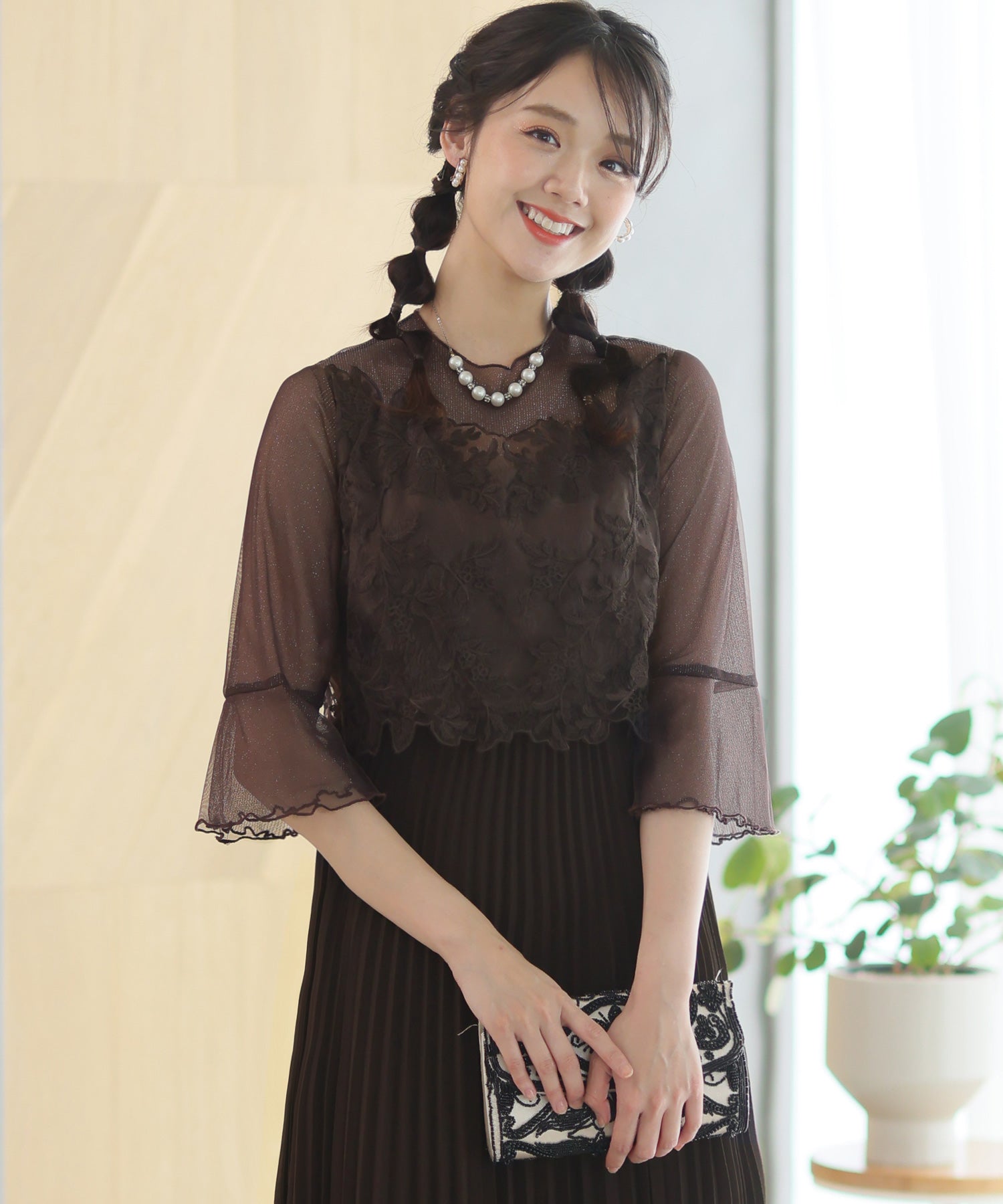泳池vouus倒數婚禮派對lametur mimolet更多長度和化妝品袖子正式一件20s 30s 40s