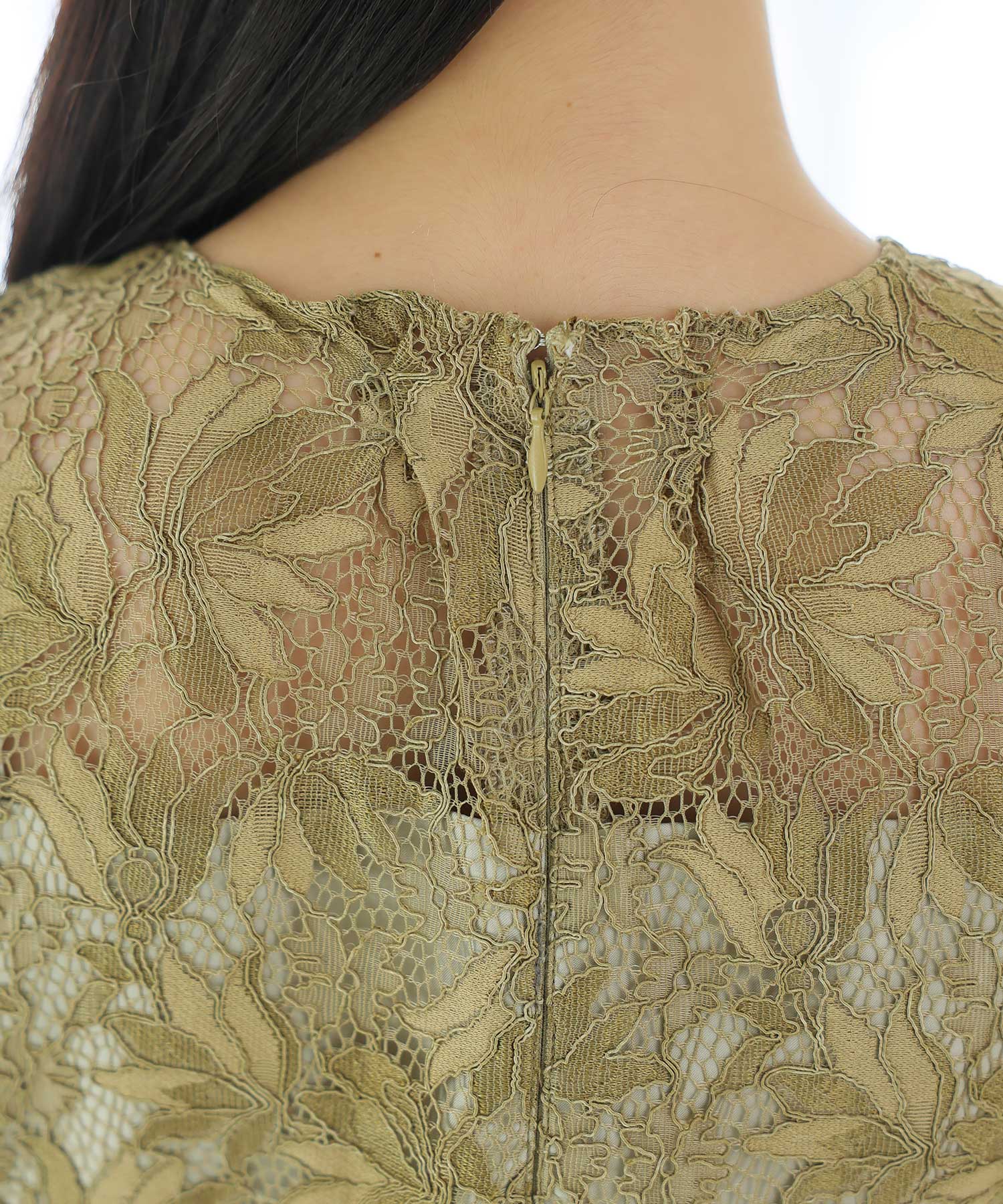 PourVous Long Party Dress with Sleeves, Ribbon Bolero, Wedding Formal Dress, 20s, 30s, 40s