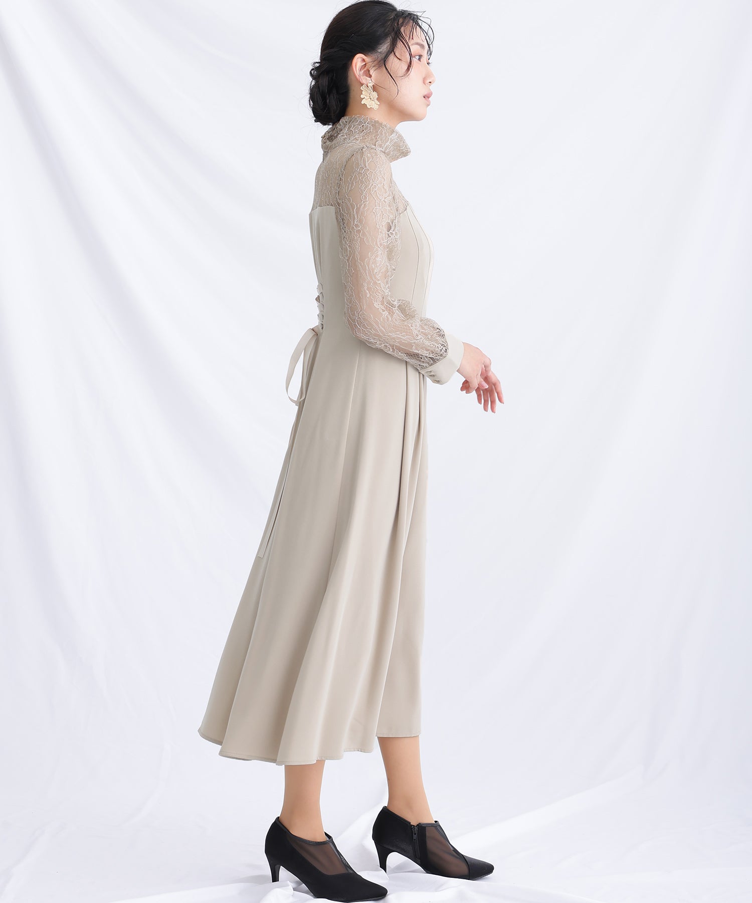 Vui Poul Vous Pour Vous高頸派對禮服精選MONILE LONG＆SLEEVE wating正式一件20S 30S 40S