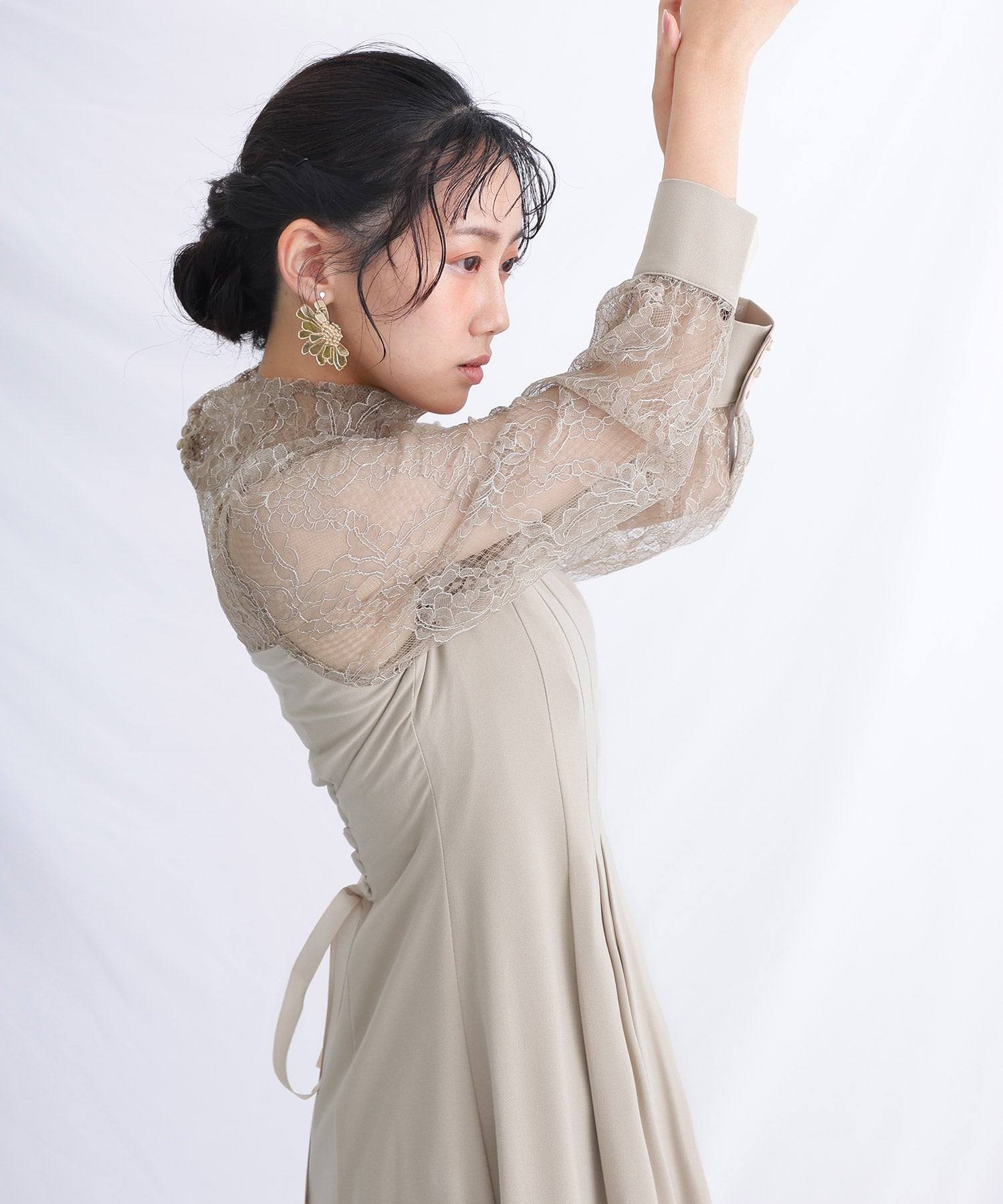 Vui Poul Vous Pour Vous高頸派對禮服精選MONILE LONG＆SLEEVE wating正式一件20S 30S 40S