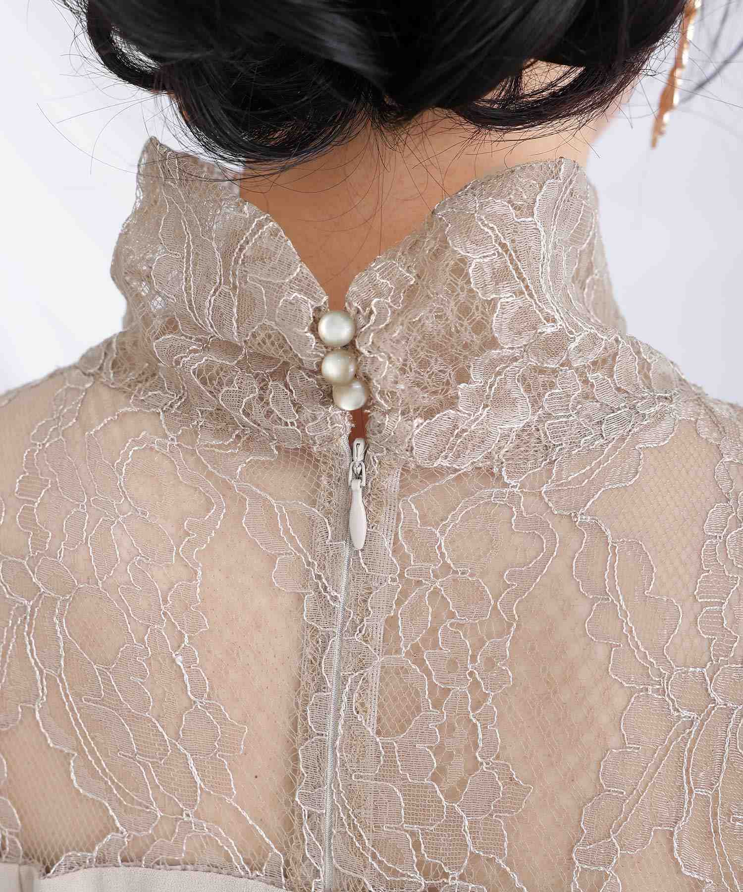 Vui Poul Vous Pour Vous高頸派對禮服精選MONILE LONG＆SLEEVE wating正式一件20S 30S 40S