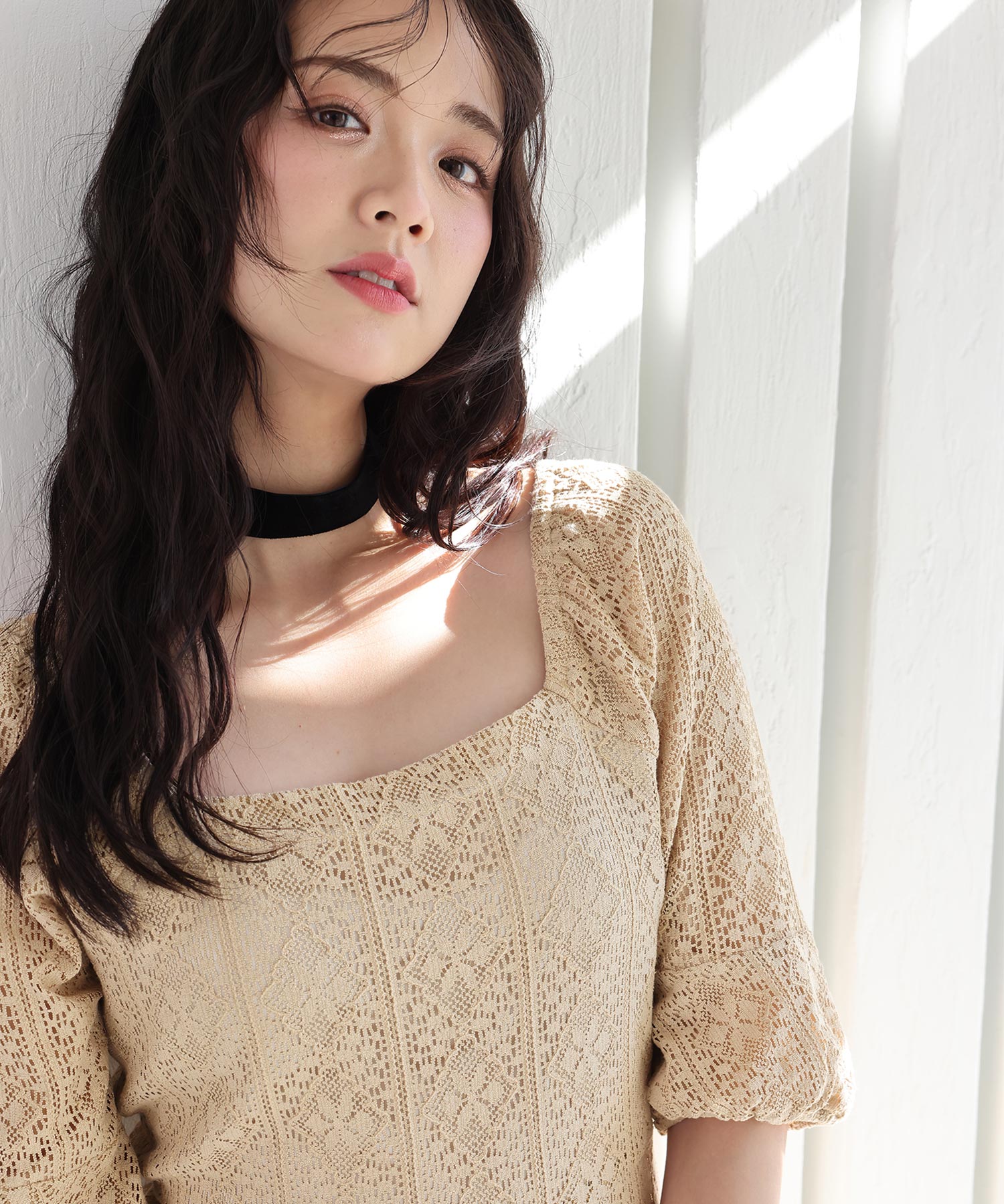 プールヴー PourVous 七分袖&ミモレ丈パーティードレススクエアネックお呼ばれ結婚式フォーマル ワンピース 20代 30代 40代