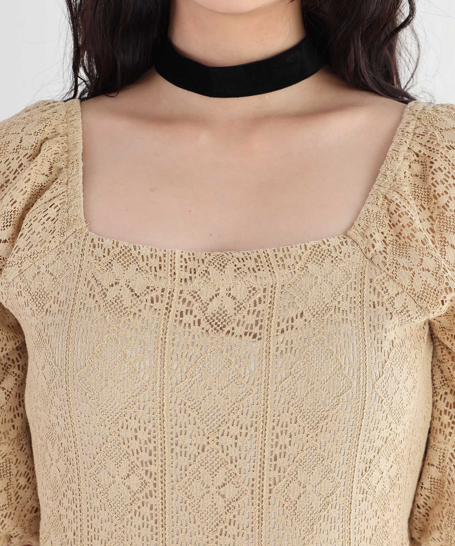 プールヴー PourVous 七分袖&ミモレ丈パーティードレススクエアネックお呼ばれ結婚式フォーマル ワンピース 20代 30代 40代