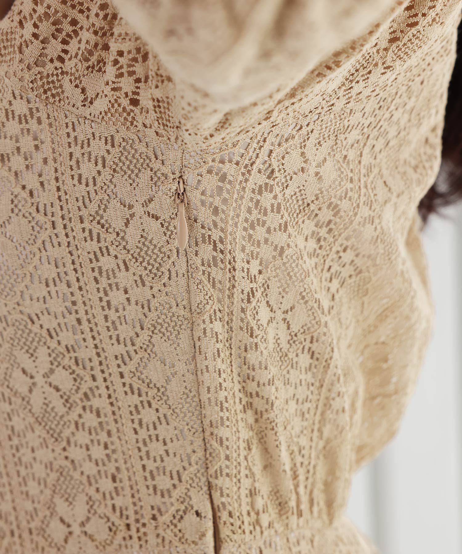 プールヴー PourVous 七分袖&ミモレ丈パーティードレススクエアネックお呼ばれ結婚式フォーマル ワンピース 20代 30代 40代