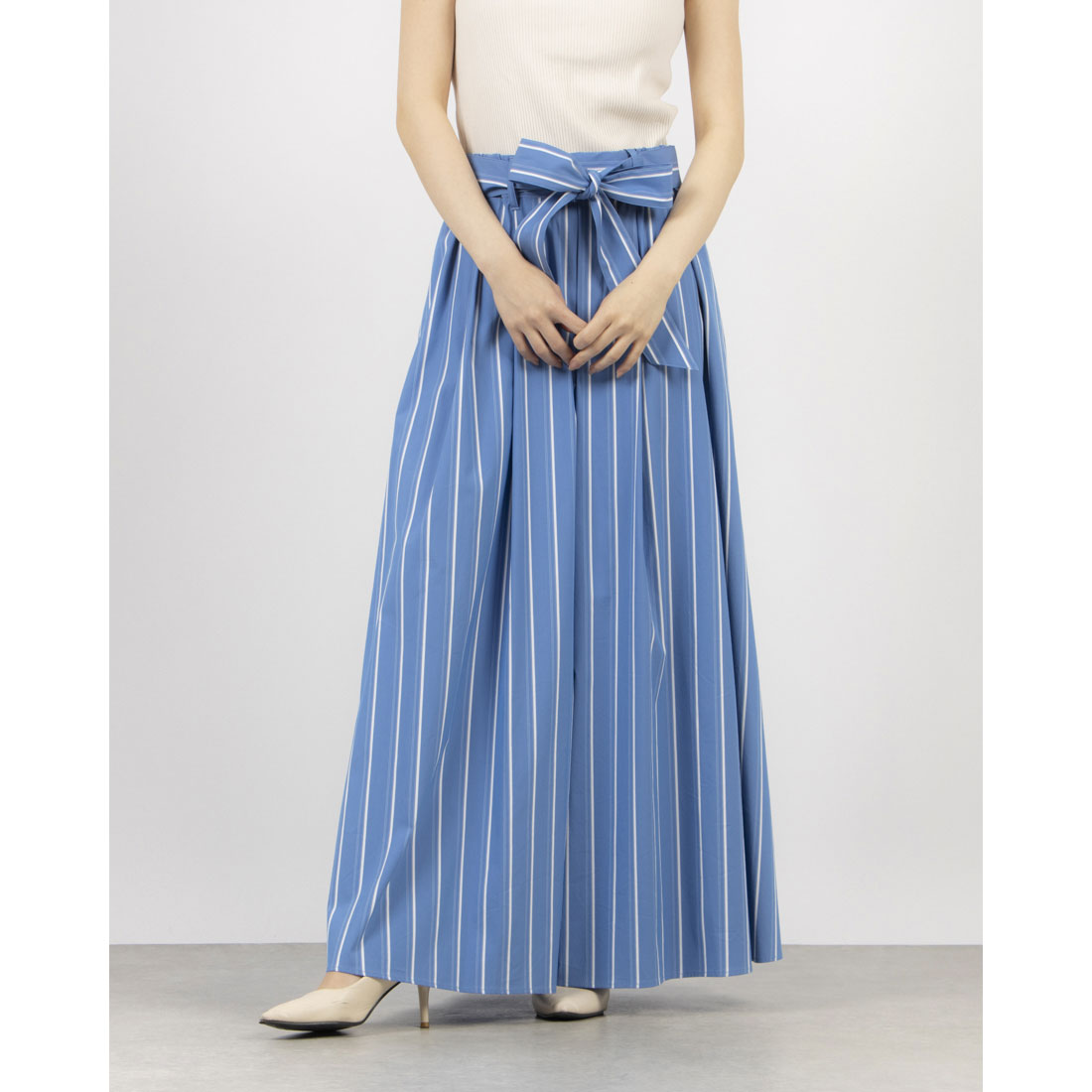 Pants.jp Stripe Wide Pants