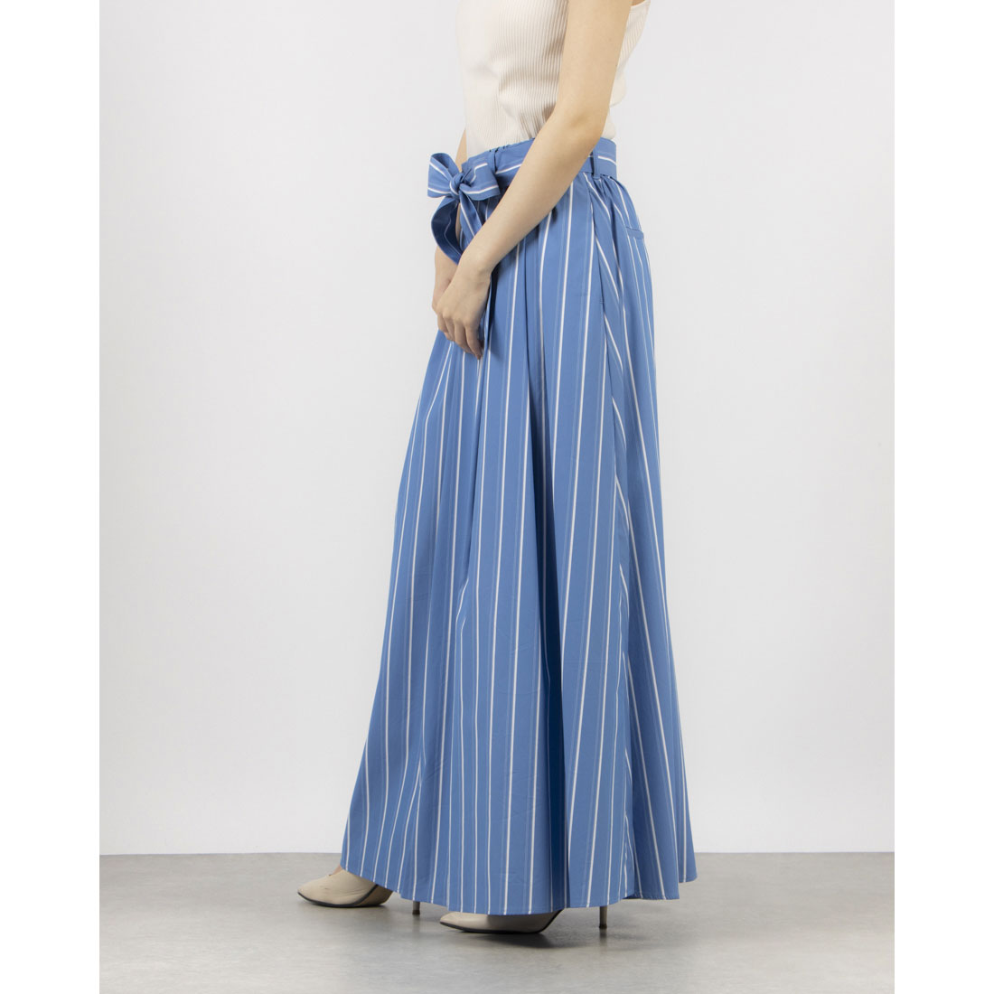 Pants.jp Stripe Wide Pants