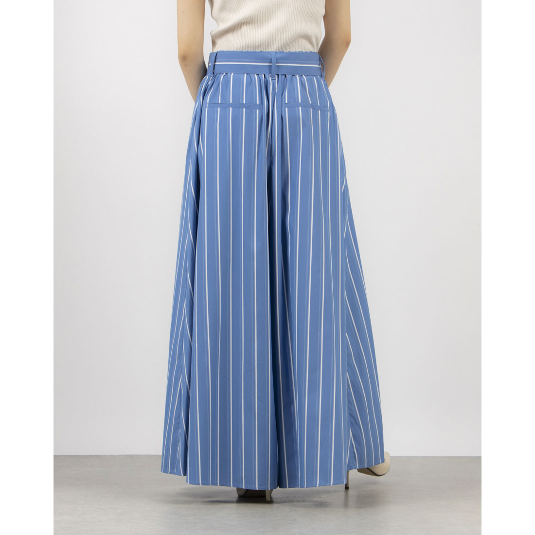 Pants.jp Stripe Wide Pants
