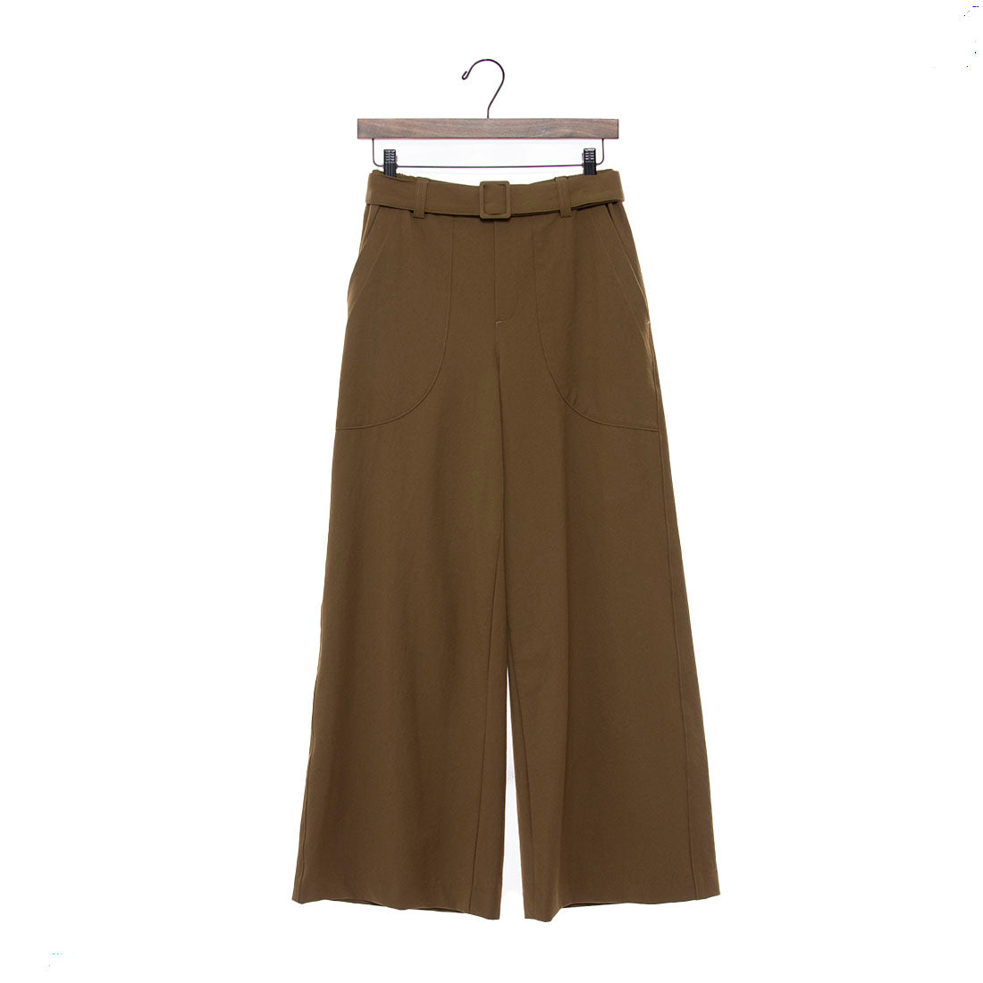 Pants.jp Wide Pants with Belt