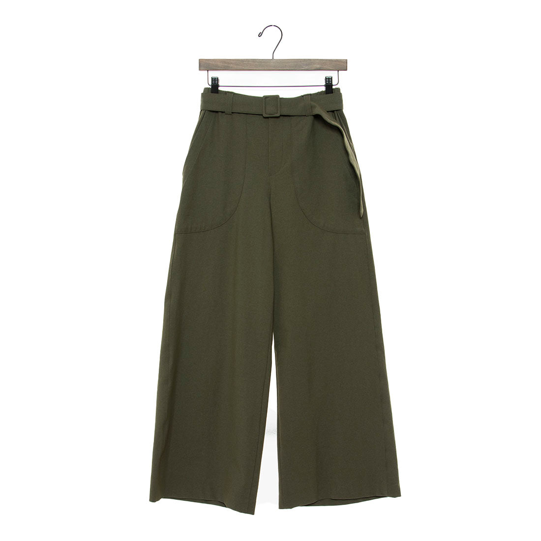 Pants.jp Wide Pants with Belt