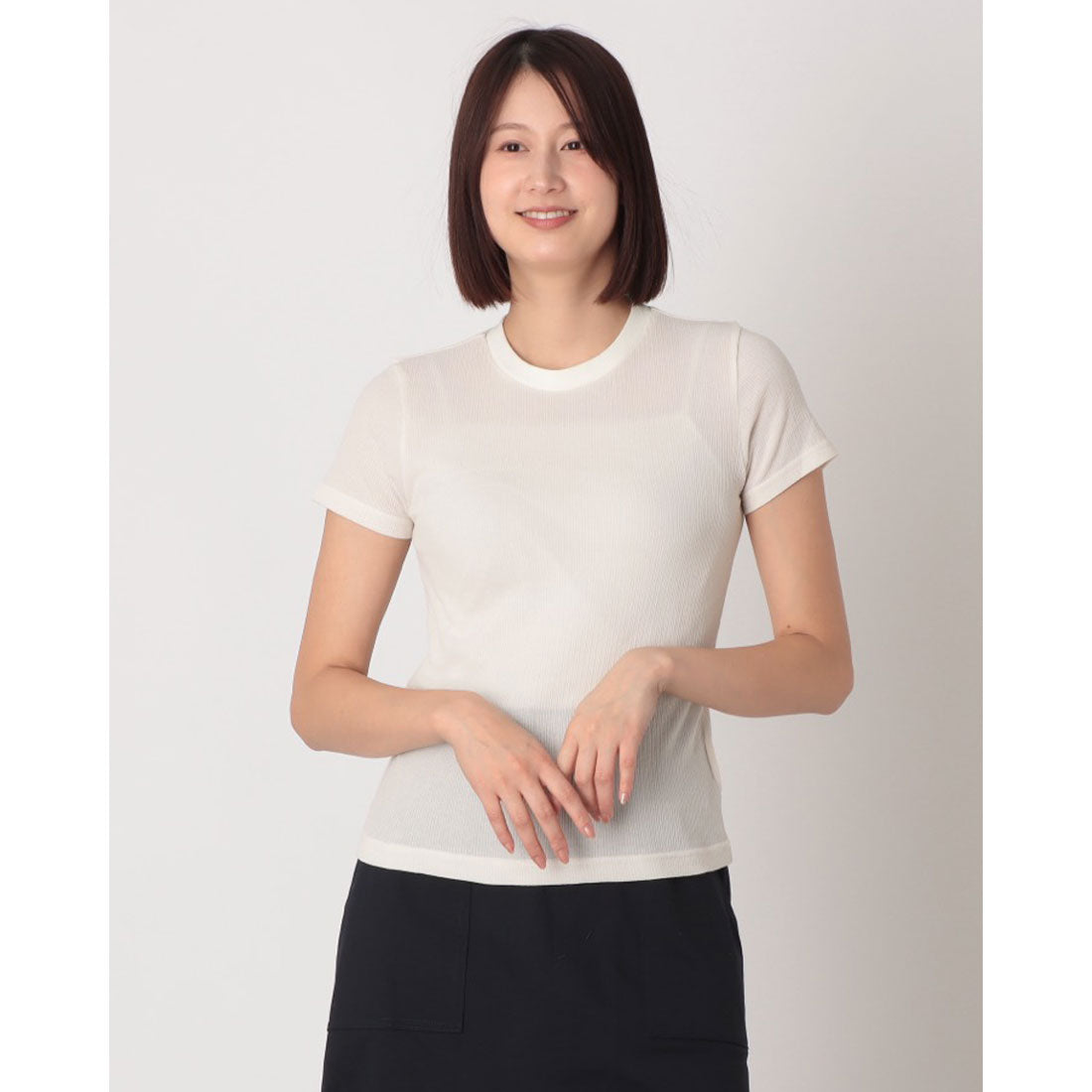 パルチザン Partisan ツイストテレコTシャツ （オフ） オフ