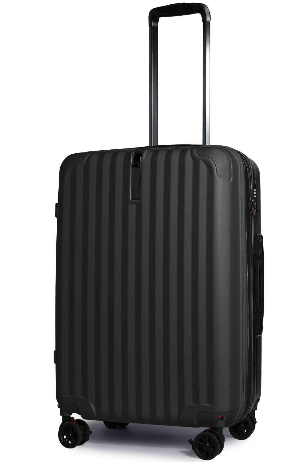 プロエヴォ Proevo Proevo スーツケース キャリーケース lm  中型 ドリンクホルダー 拡張 大容量  8輪 ストッパー ダイヤル TSA 受託手荷物 キャリーバッグ  (10003S)（ガンメタリック） （ガンメタリック） ガンメタリック