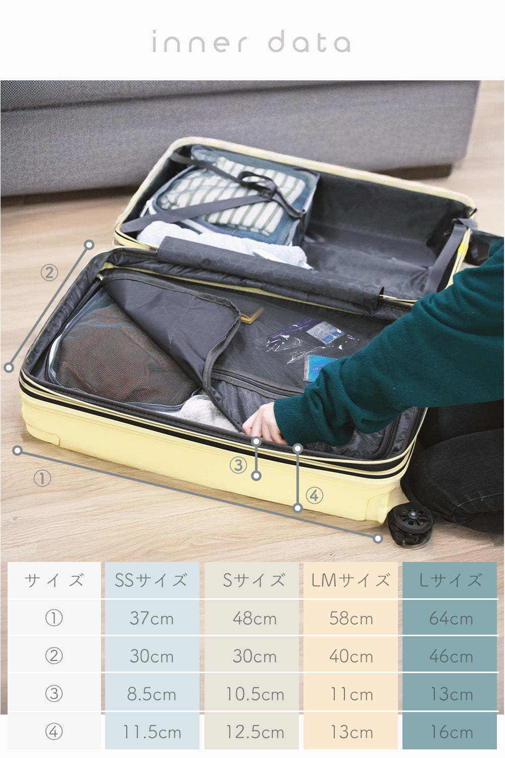 プロエヴォ Proevo Proevo スーツケース キャリーケース lm  中型 ドリンクホルダー 拡張 大容量  8輪 ストッパー ダイヤル TSA 受託手荷物 キャリーバッグ  (10003S)（ガンメタリック） （ガンメタリック） ガンメタリック