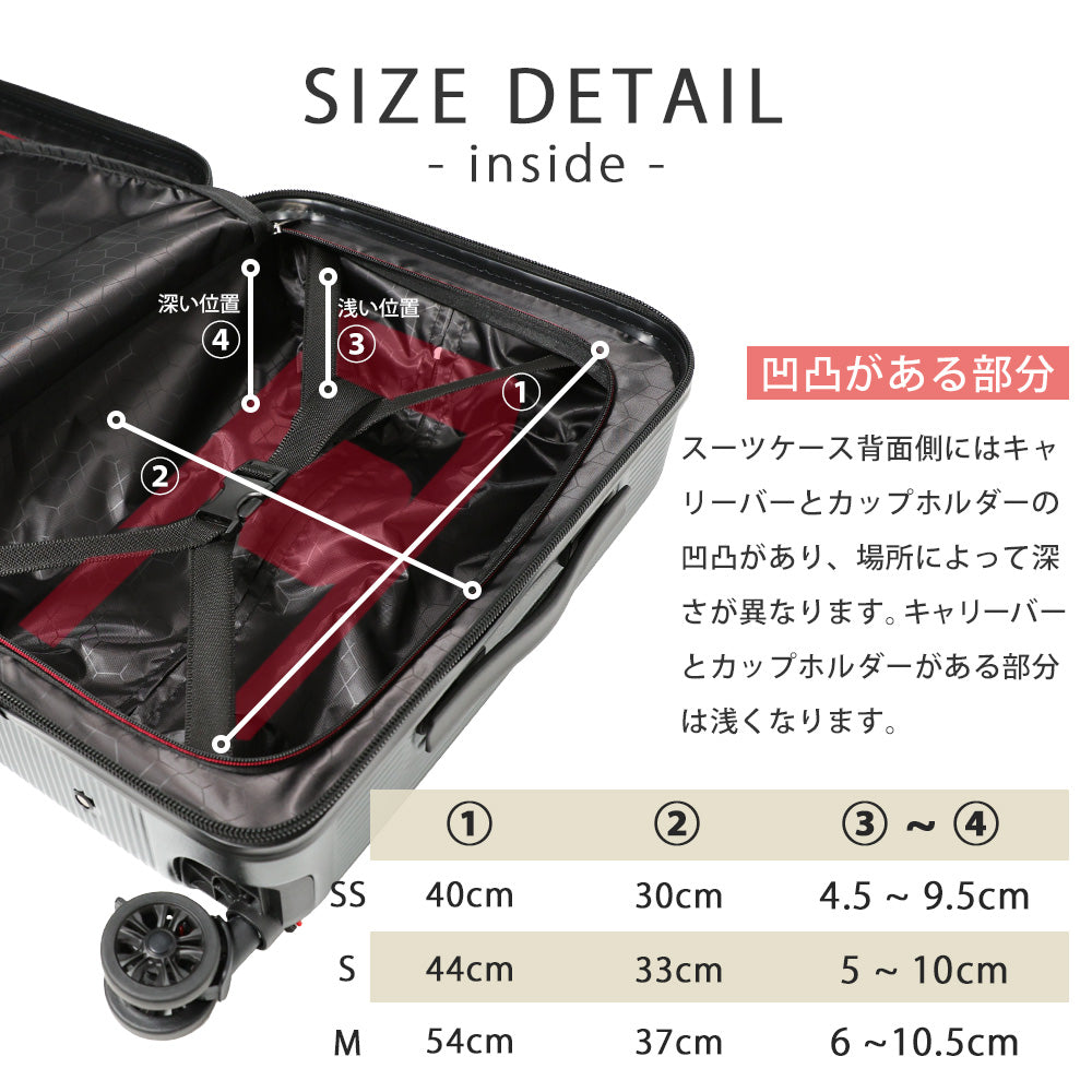 プロエヴォ Proevo Proevo スーツケース キャリーケース キャリーバッグ 機内持ち込み カップホルダー  8輪 ストッパー USB充電  SS  ダイヤル TSA (10019S) （ガンメタリック） （ウォームグレー） ウォームグレー