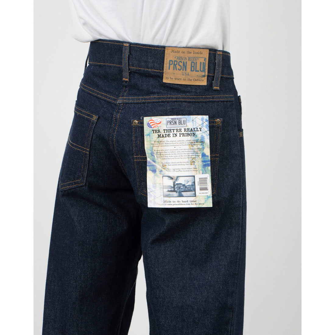 プリズンブルース Prison Blues PRISON BLUES RELAXFIT JEANS  プリズンブルース リラックスフィット ジーンズ （インディゴ） インディゴ