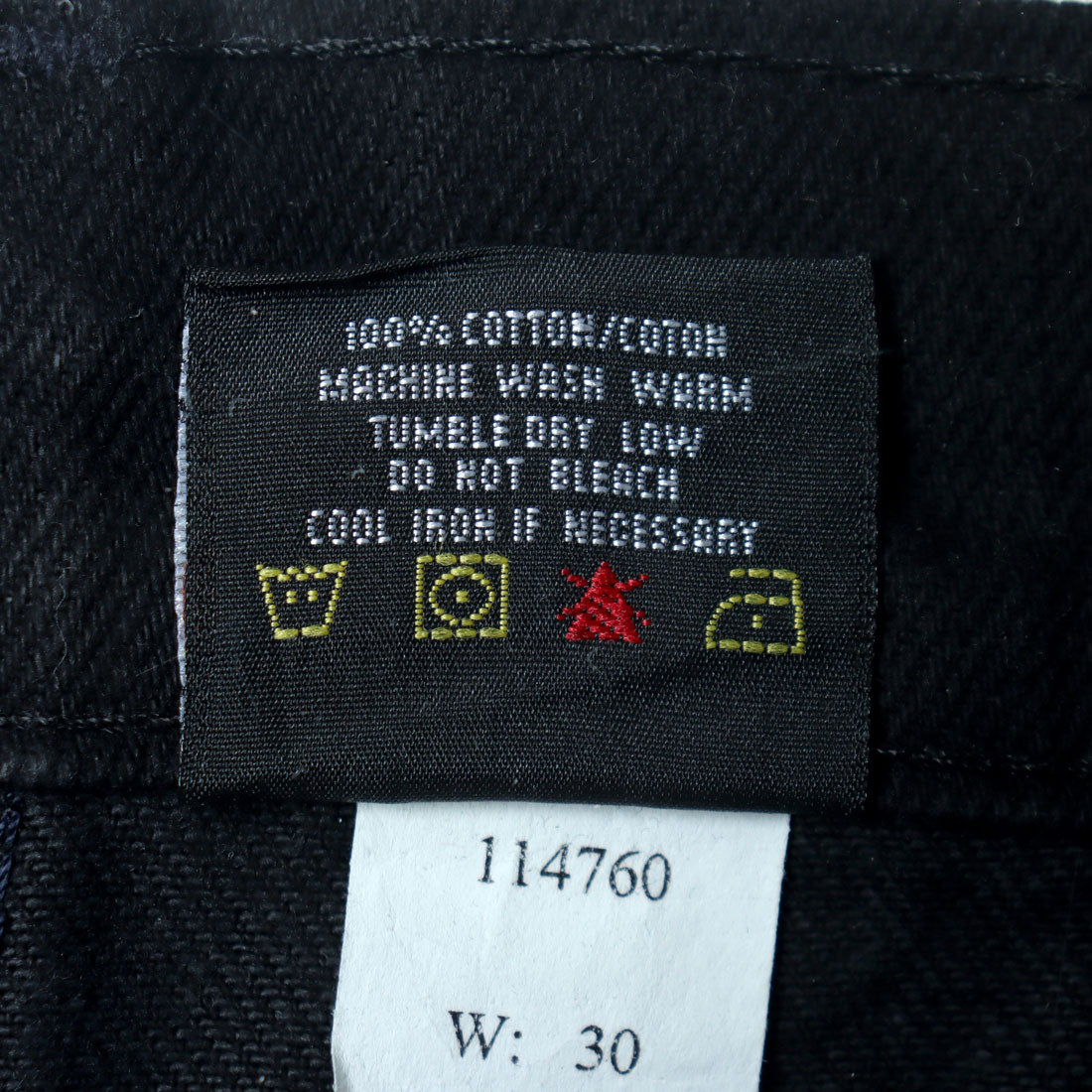 プリズンブルース Prison Blues PRISON BLUES WORK JEANS プリズンブルース ワークジーンズ （ブラック） ブラック