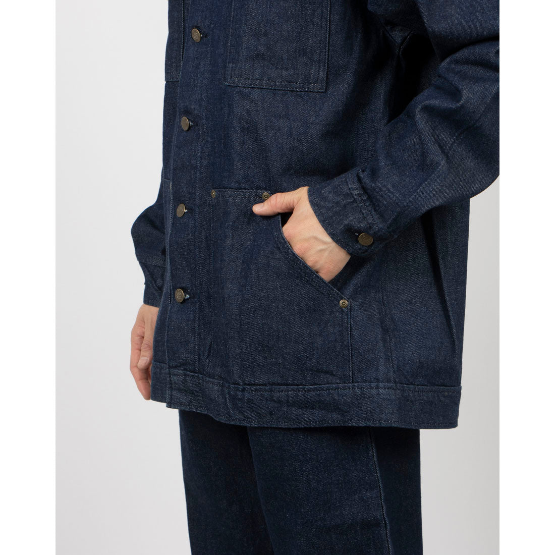 プリズンブルース Prison Blues PRISON BLUES YARD COAT JACKET プリズンブルース ヤードコートジャケット （インディゴ） インディゴ