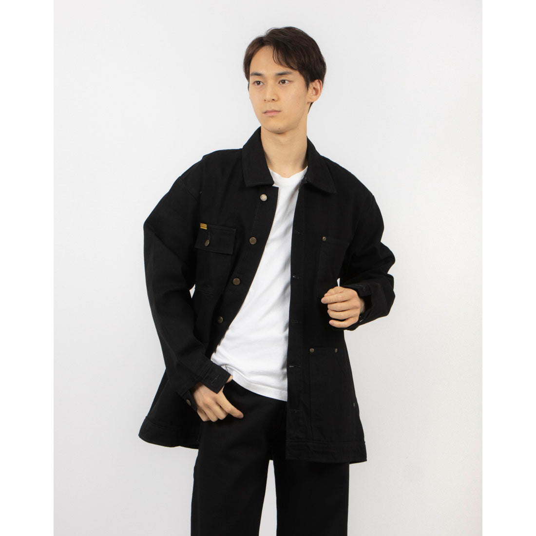 プリズンブルース Prison Blues PRISON BLUES YARD COAT JACKET プリズンブルース ヤードコートジャケット （ブラック） ブラック