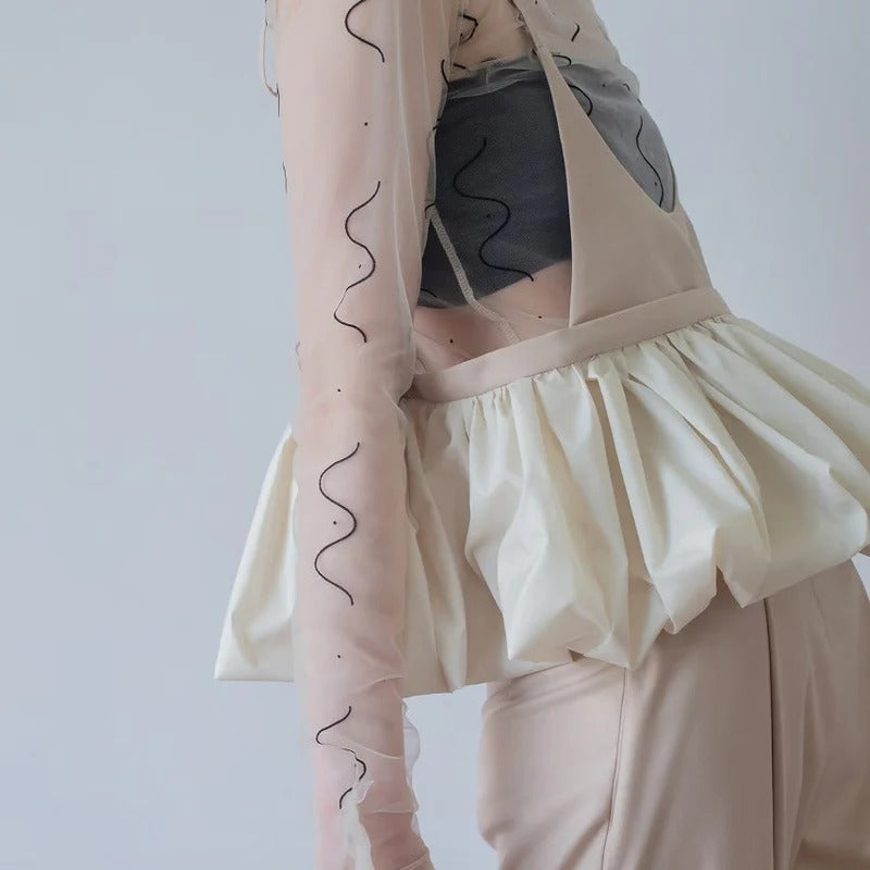 【美品】PoIフリル ビスチェ スカート ポィ PoI フリルビスチェスカート