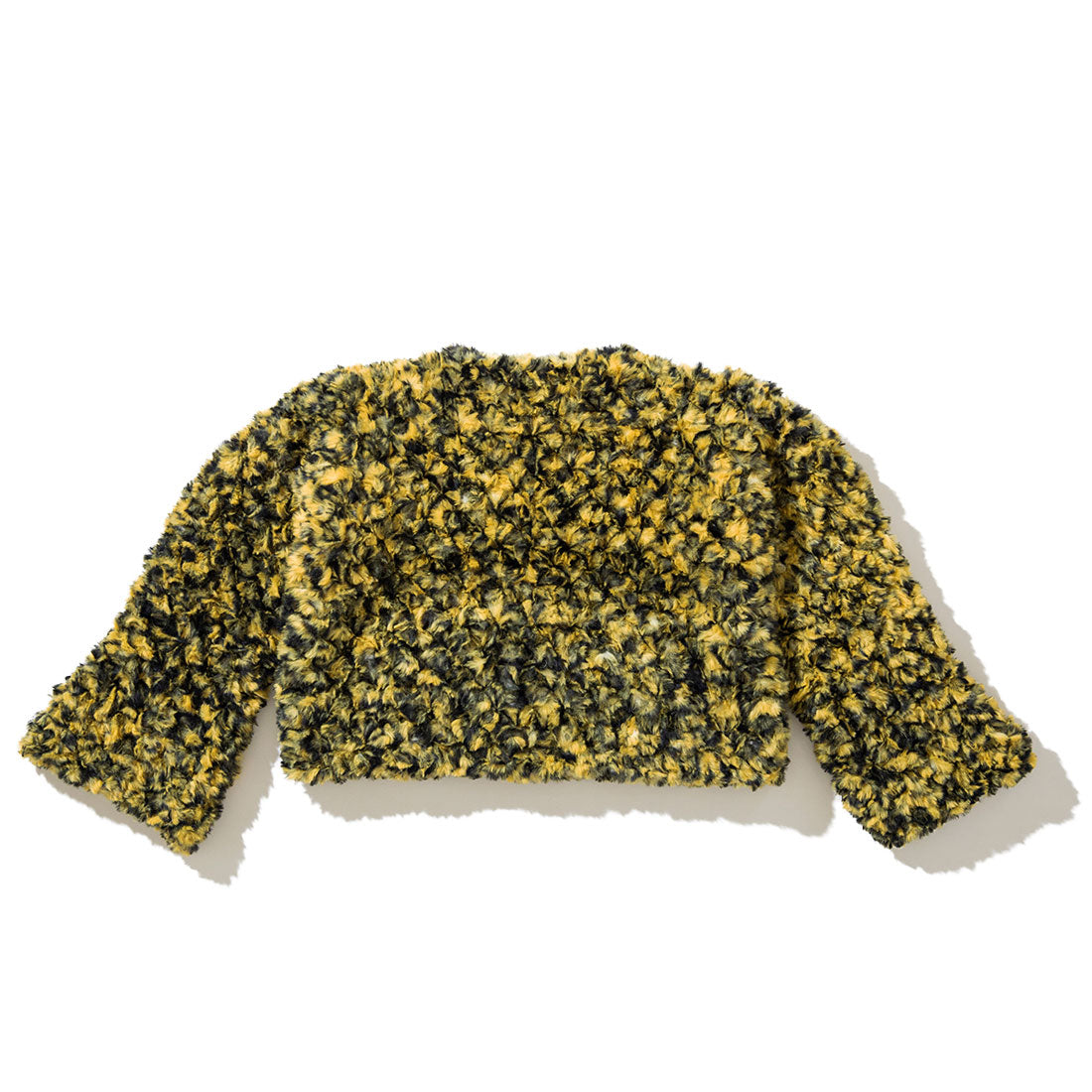 ポィ PoI エコファーニットプルオーバー（Eco fur knit pullover） （yellow） yellow
