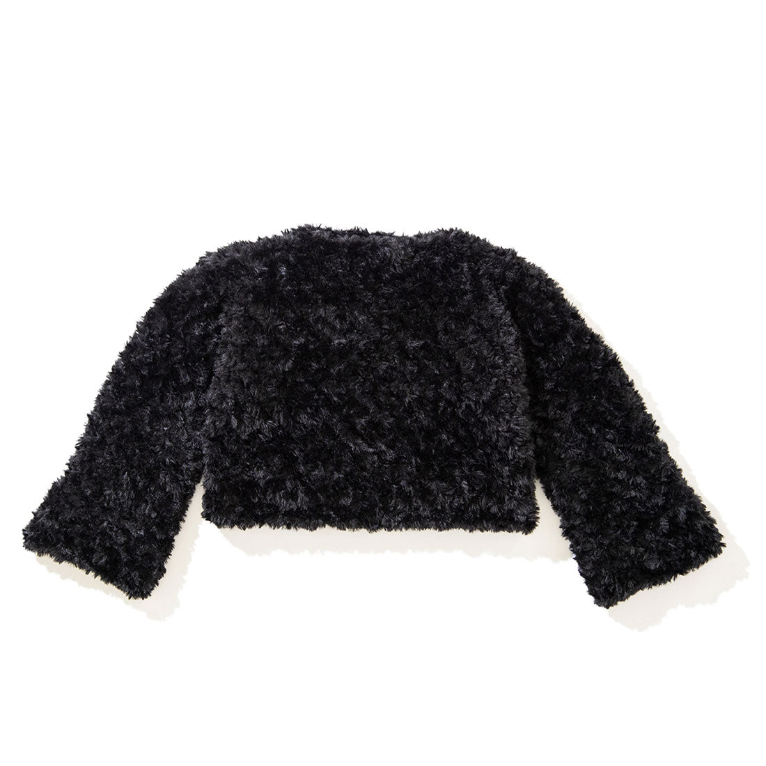 ポィ PoI エコファーニットプルオーバー（Eco fur knit pullover） （black） black