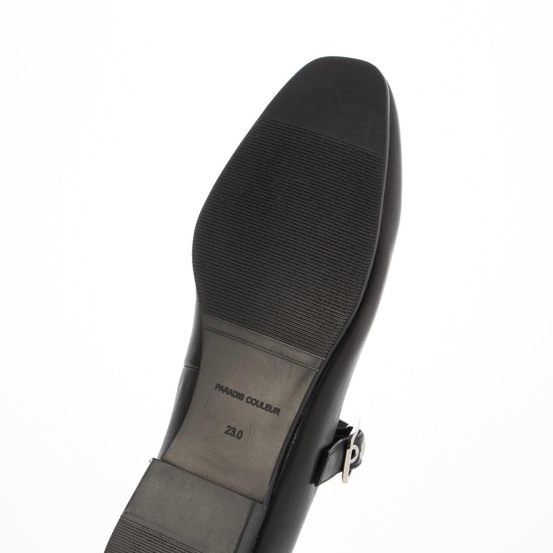 パラディクルール PARADIS COULEUR ラウンドトウソフトレザーメリージェーン （ブラック） ブラック