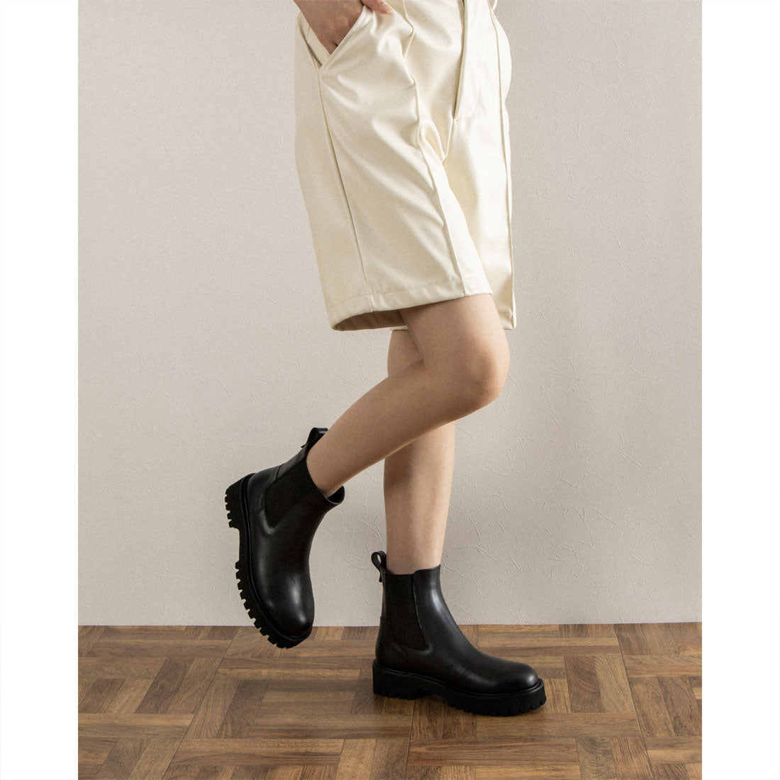 Paladicolule Paradis Couleur Eva Sole Sole Side Gore靴子