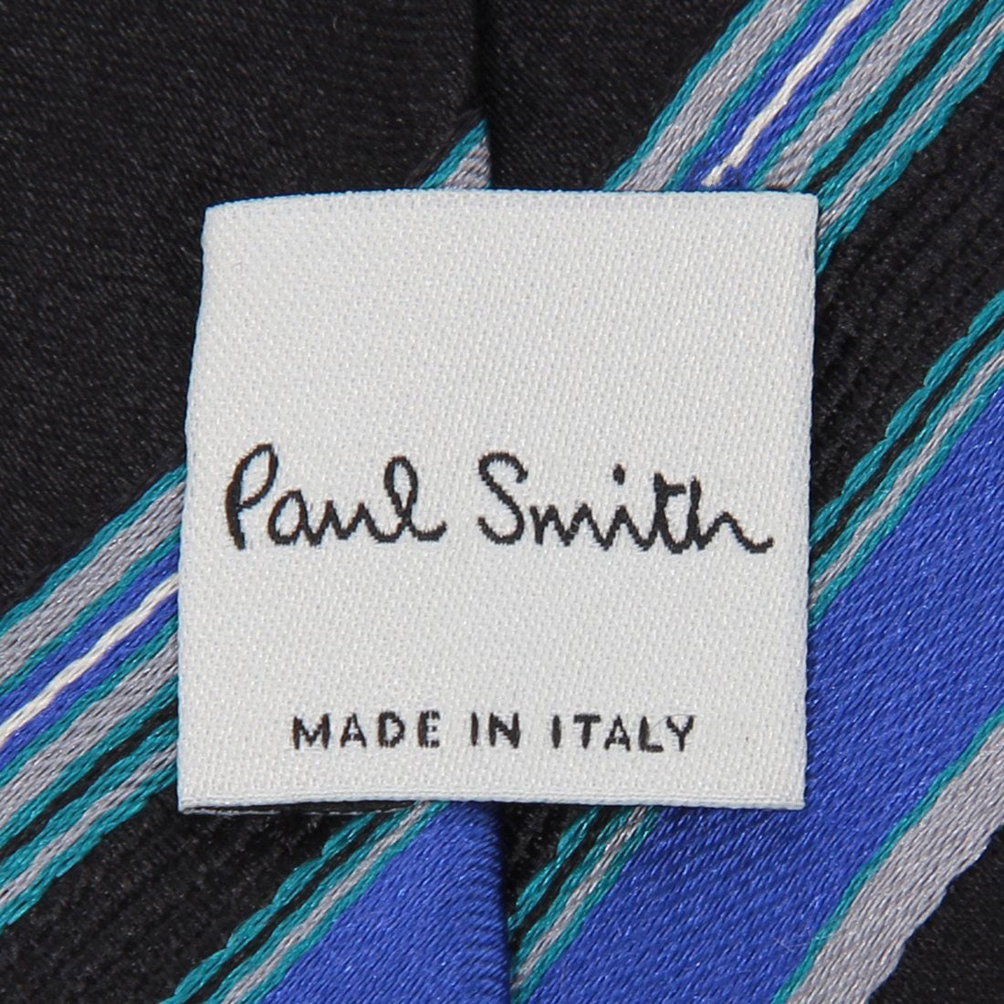 ポールスミス Paul Smith ネクタイ ストライプ ネイビー ブルー メンズ PAUL SMITH ALU770 41