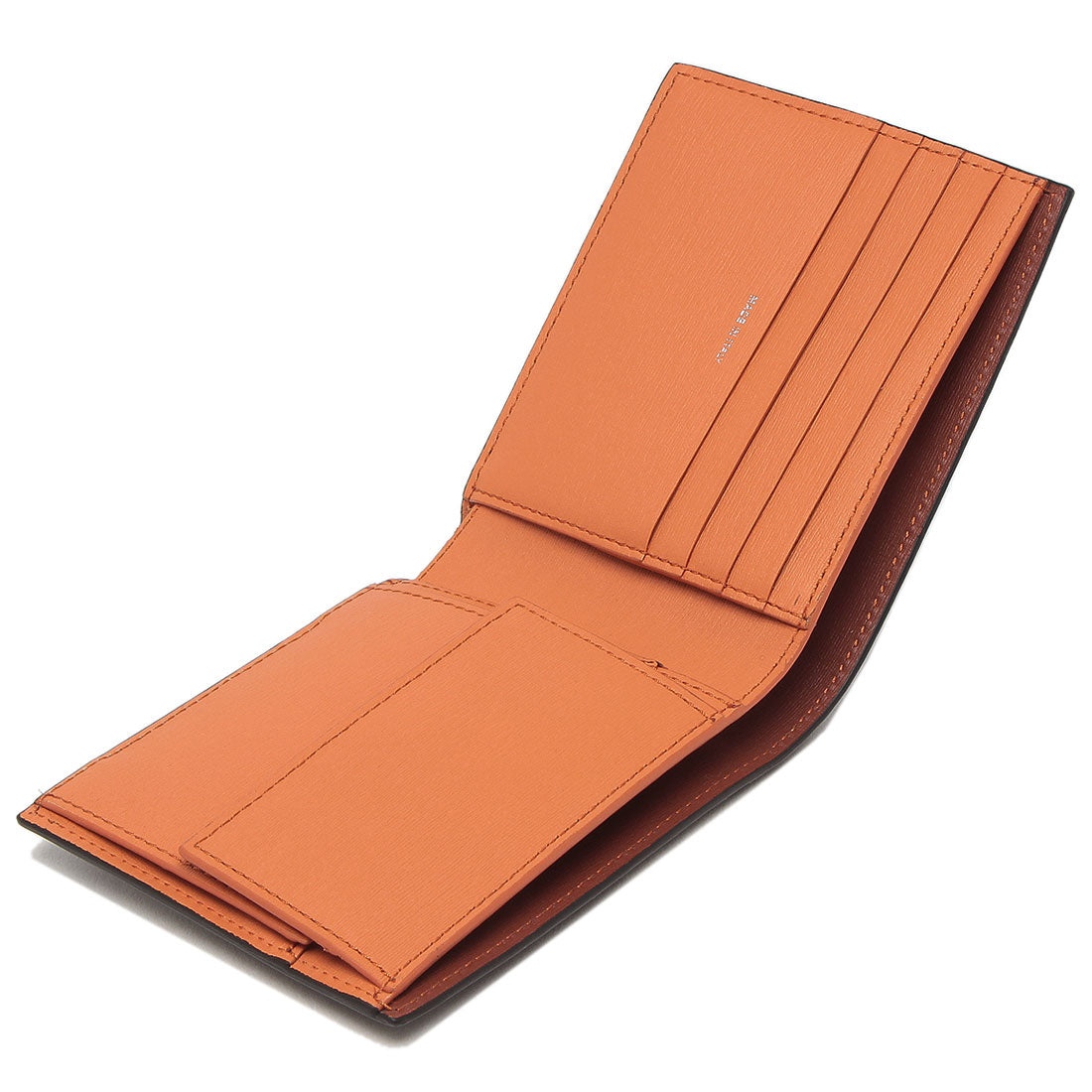 ポールスミス Paul Smith 二つ折り財布 マルチストライプ ブラック オレンジ メンズ Paul Smith M1A4833X HSTRGS 79