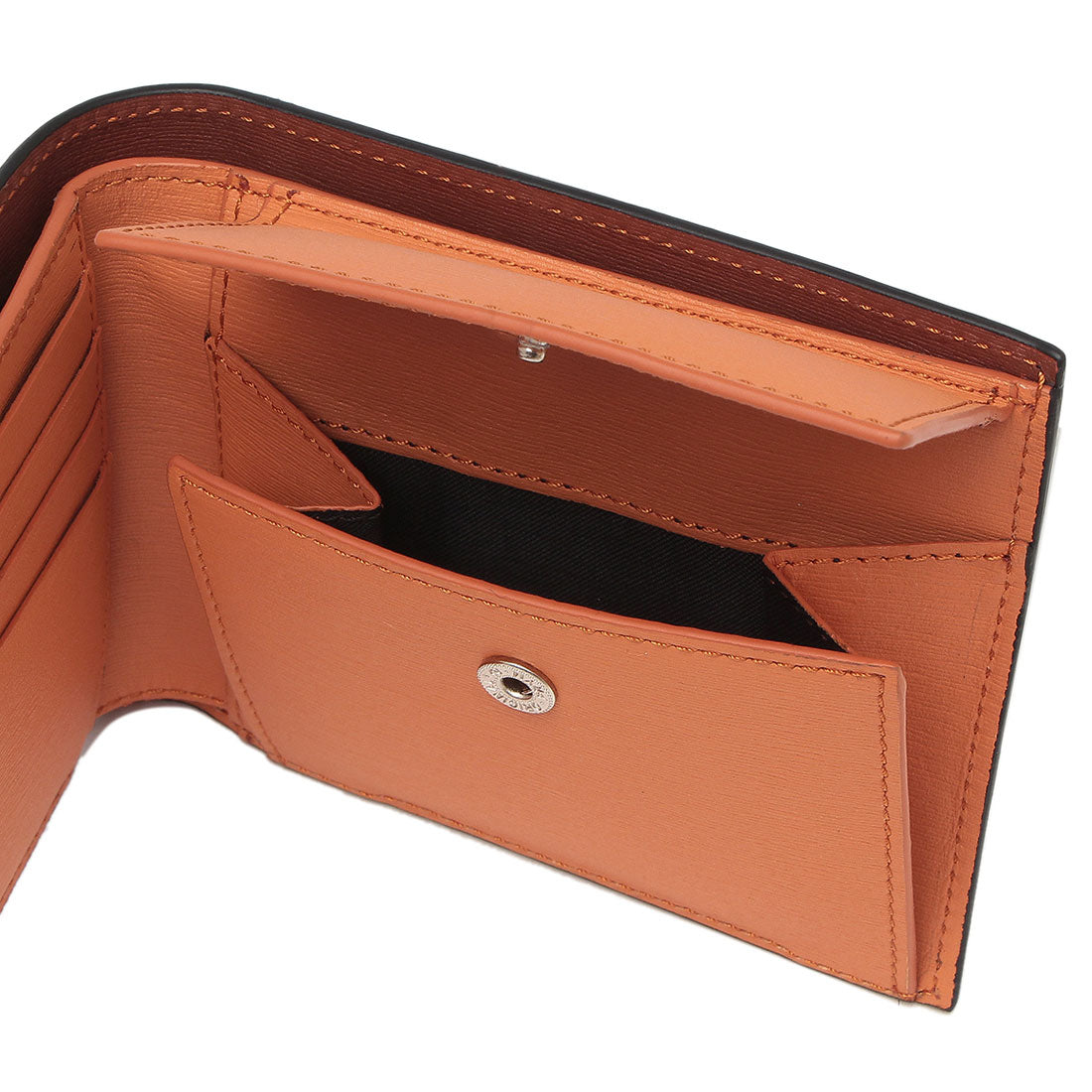 ポールスミス Paul Smith 二つ折り財布 マルチストライプ ブラック オレンジ メンズ Paul Smith M1A4833X HSTRGS 79