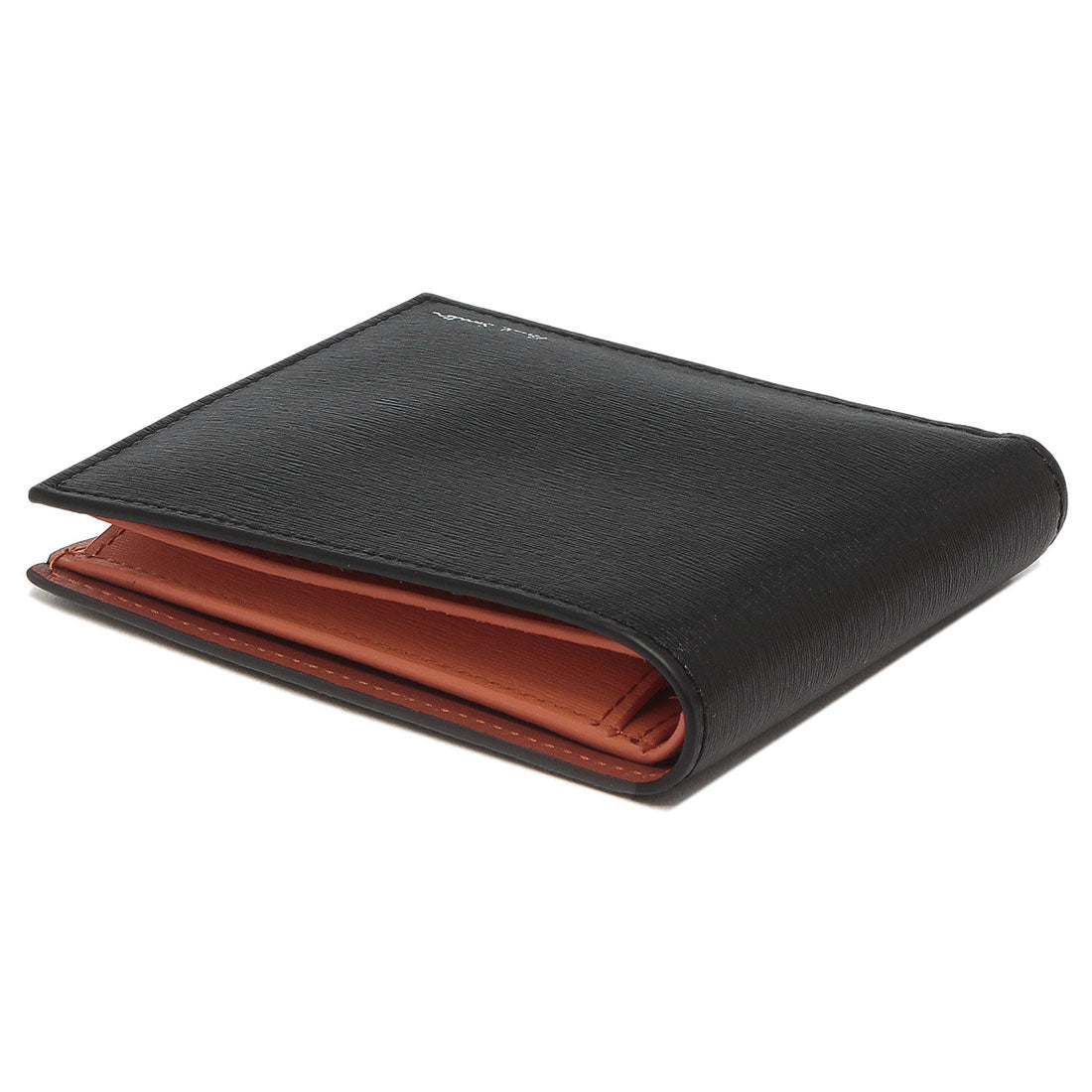ポールスミス Paul Smith 二つ折り財布 マルチストライプ ブラック オレンジ メンズ Paul Smith M1A4833X HSTRGS 79