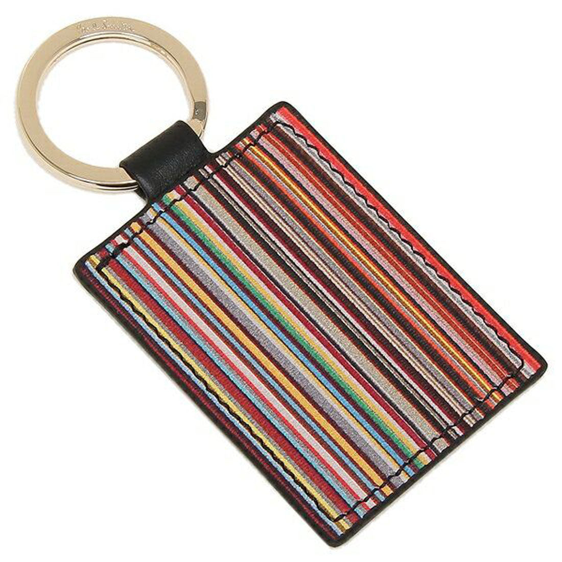 ポールスミス Paul Smith キーリング キーホルダー マルチストライプ ブラック メンズ レディース Paul Smith M1A4780 BMULTI 79,BLACK