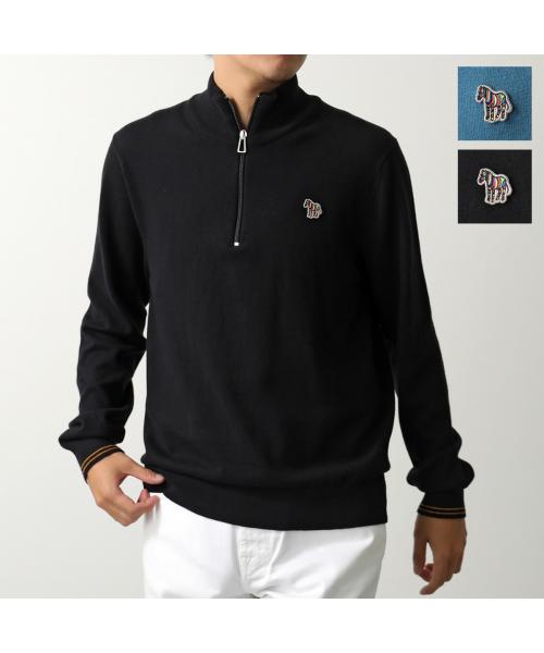 ポールスミス Paul Smith Paul Smith ニット SWEATER ZIP NECK ZEB BAD M2R-229YZ-L21931 （79/ブラック） 79/ブラック
