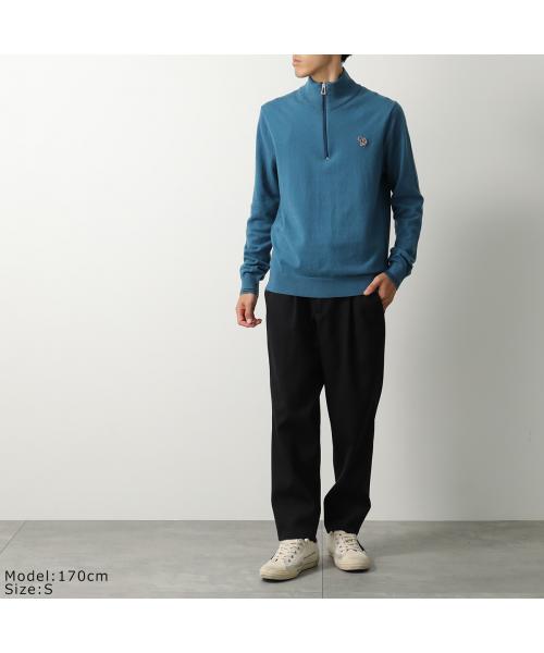 ポールスミス Paul Smith Paul Smith ニット SWEATER ZIP NECK ZEB BAD M2R-229YZ-L21931 （79/ブラック） 79/ブラック
