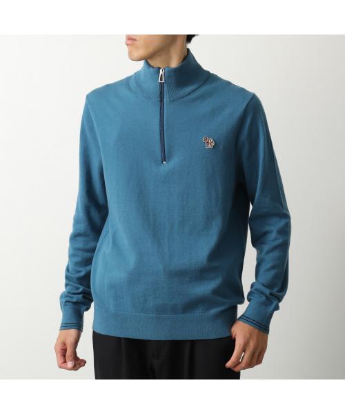 ポールスミス Paul Smith Paul Smith ニット SWEATER ZIP NECK ZEB BAD M2R-229YZ-L21931 （79/ブラック） 79/ブラック