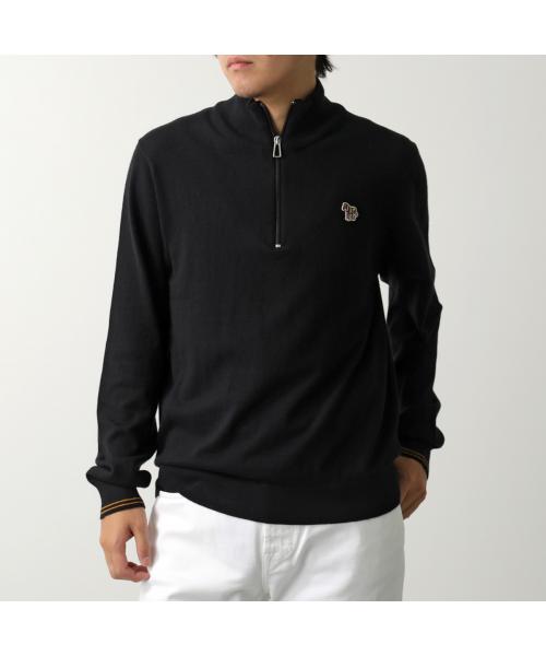 ポールスミス Paul Smith Paul Smith ニット SWEATER ZIP NECK ZEB BAD M2R-229YZ-L21931 （79/ブラック） 79/ブラック