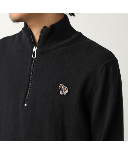 ポールスミス Paul Smith Paul Smith ニット SWEATER ZIP NECK ZEB BAD M2R-229YZ-L21931 （79/ブラック） 79/ブラック