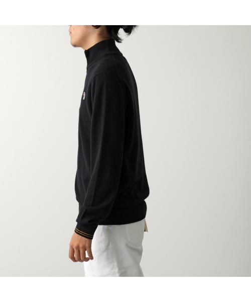 ポールスミス Paul Smith Paul Smith ニット SWEATER ZIP NECK ZEB BAD M2R-229YZ-L21931 （79/ブラック） 79/ブラック