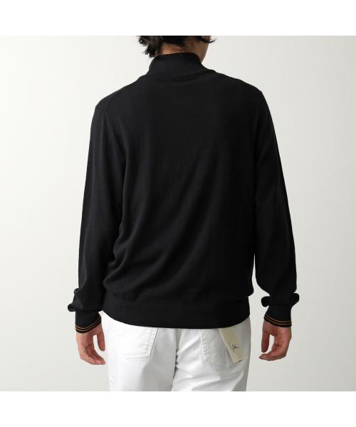 ポールスミス Paul Smith Paul Smith ニット SWEATER ZIP NECK ZEB BAD M2R-229YZ-L21931 （79/ブラック） 79/ブラック
