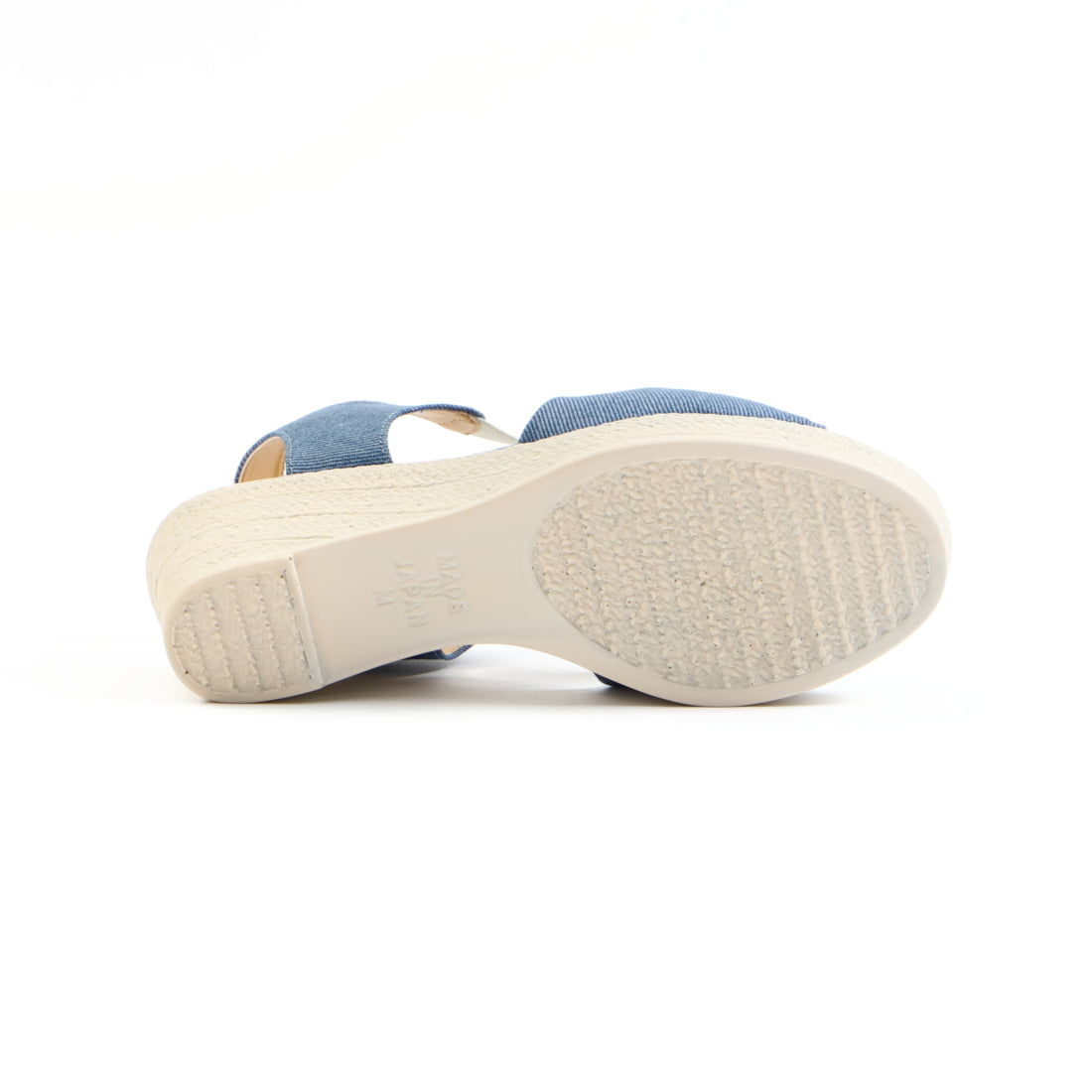 Partier d'abord Ladies Sandals Ribbon Design Wedge Sandals Strap Sandals 6cm Heel Lightweight Made in Japan 92556