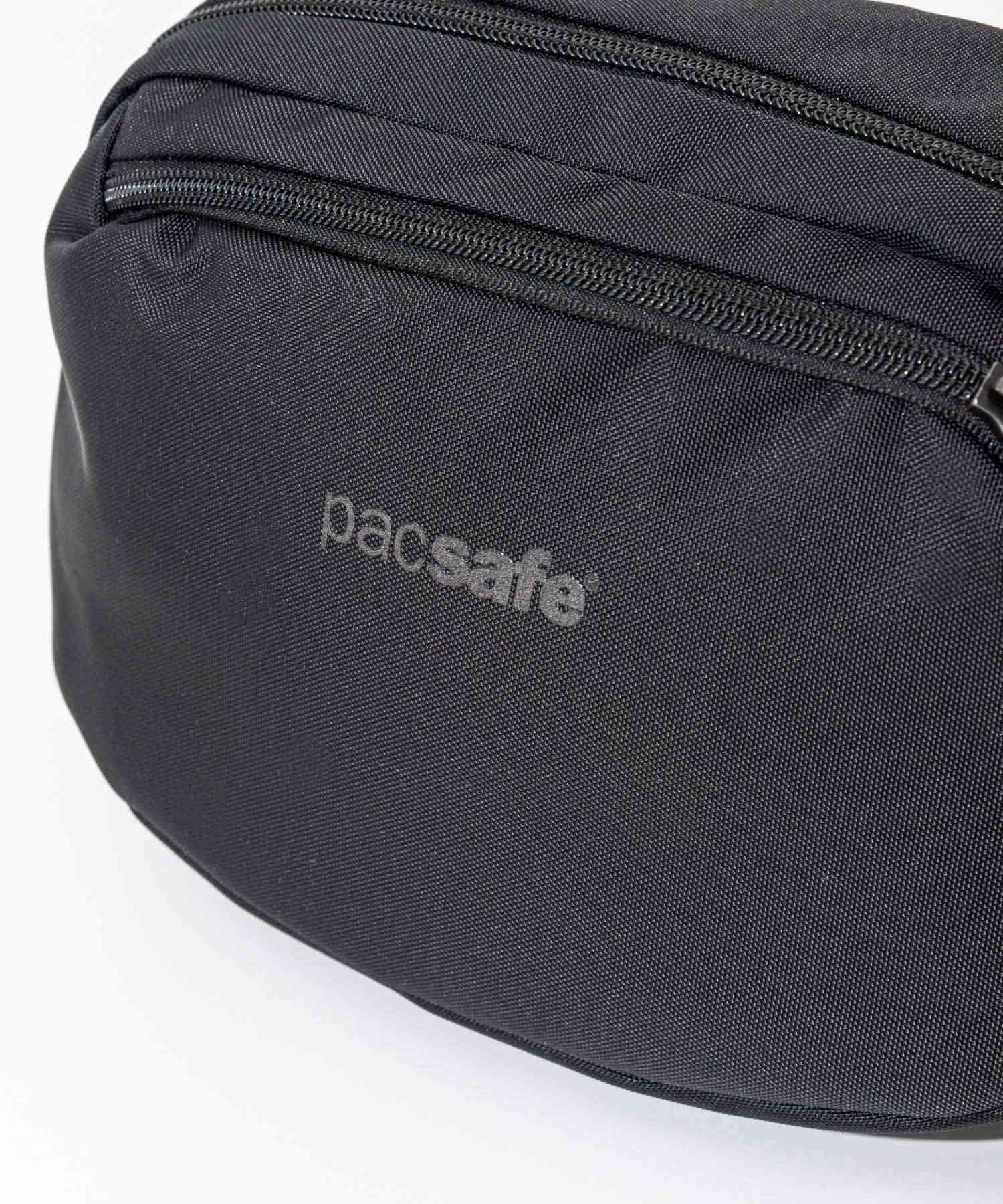 パックセーフ pacsafe 60141130 ボディバッグ Vibe 100 hip pack メンズ バック 盗難防止 クロスボディ （ブラック） ブラック